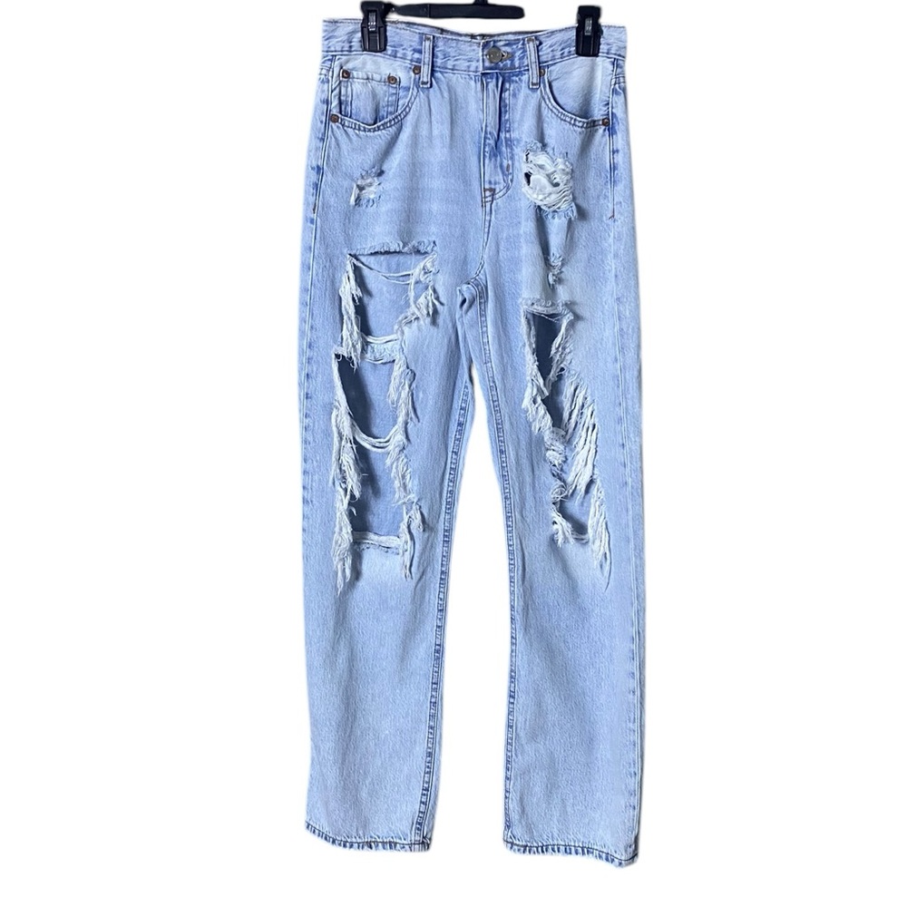 Vintage Y2K Aeropostale Womens Baggy Jeans Size‎ 8 Skater Streetwear Indie